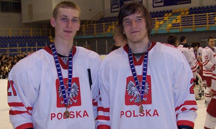 Kamil Pawlik i Baromiej Pociecha po ceremonii wrczania medali