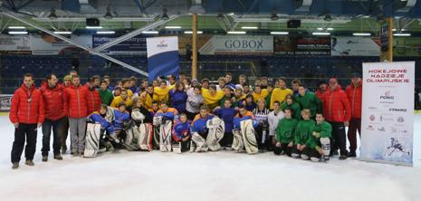 17.12.2013 - spotkanie w Dbicy uczestnikw projektu Hokejowe Nadzieje Olimpijskie