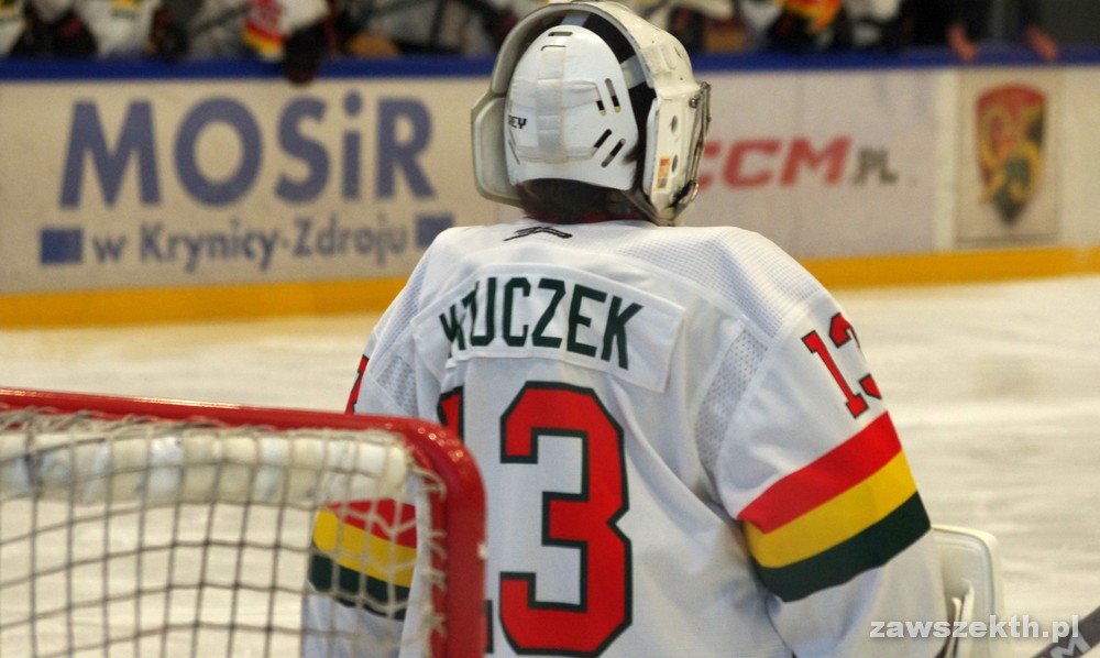 juniorzy młodsi w meczu z HC Presov w lidze słowackiej