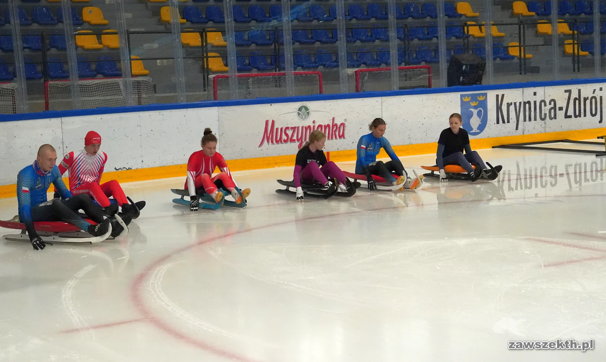 trening saneczkarskiej kadry juniorów młodszych