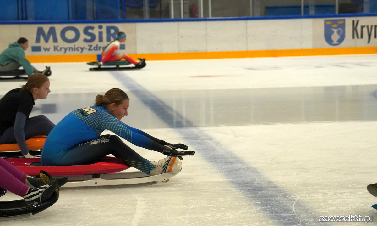 trening saneczkarskiej kadry juniorów młodszych