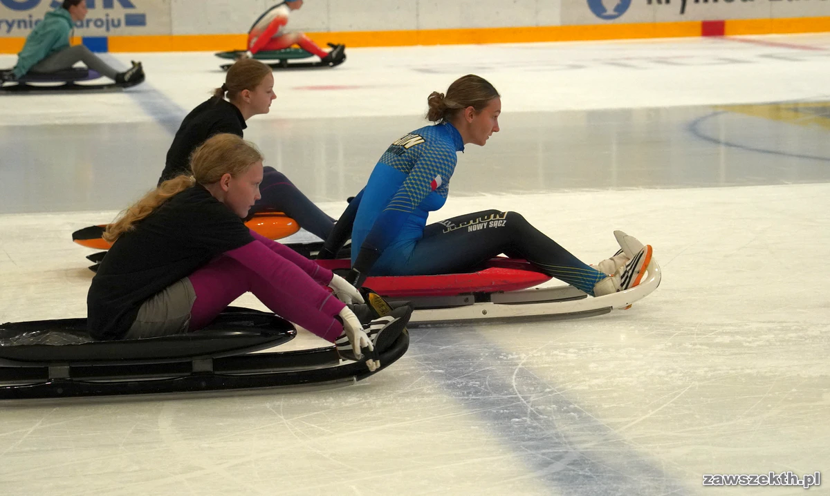 trening saneczkarskiej kadry juniorów młodszych