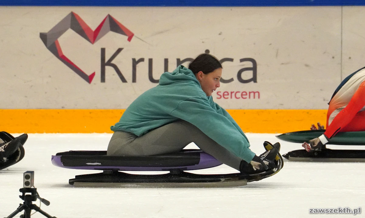 trening saneczkarskiej kadry juniorów młodszych