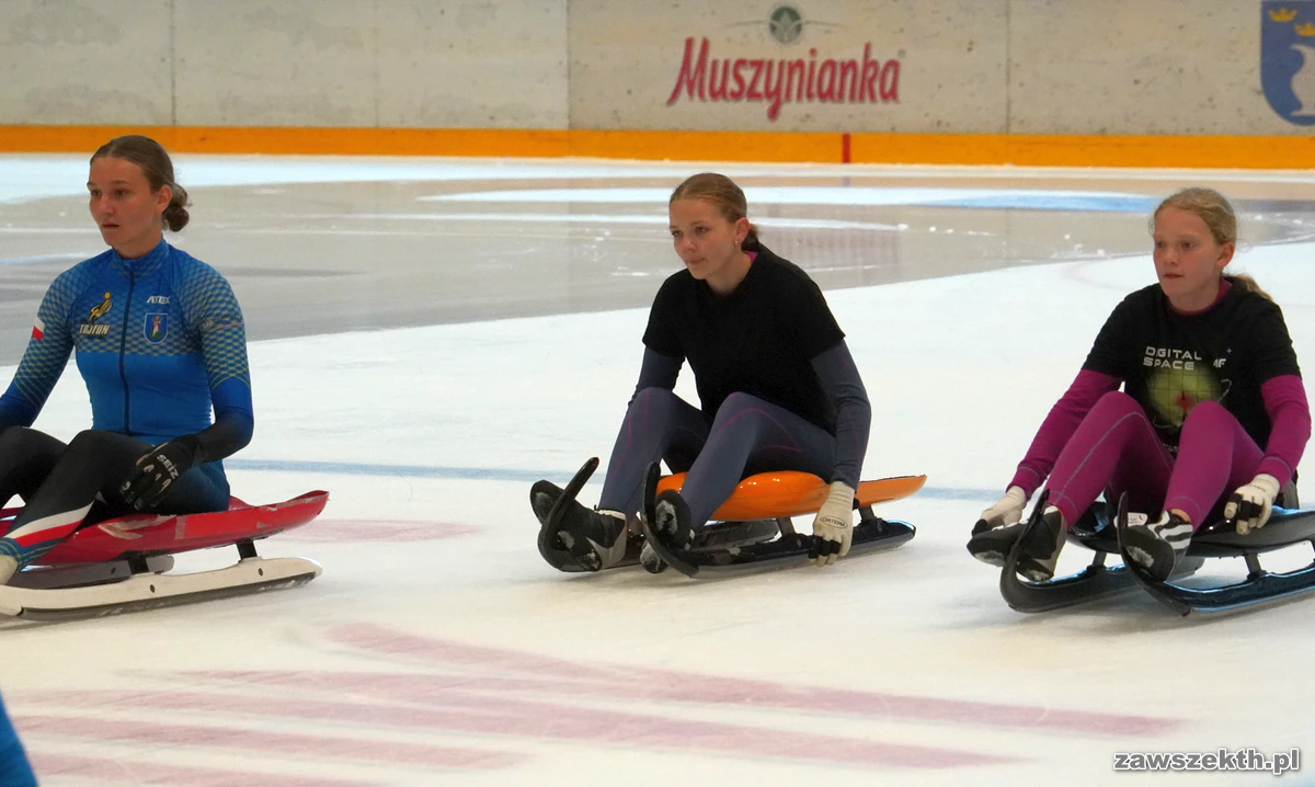trening saneczkarskiej kadry juniorów młodszych