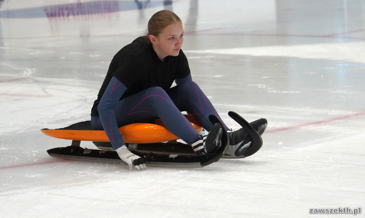 trening saneczkarskiej kadry juniorów młodszych