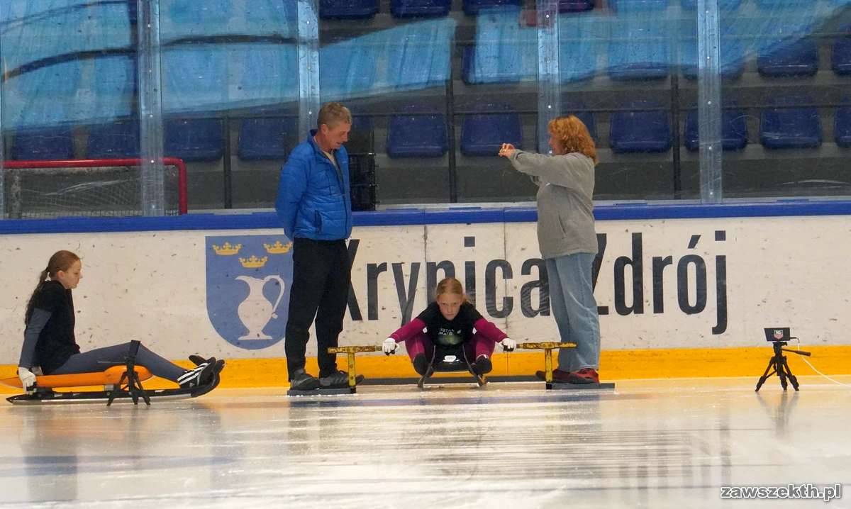 trening saneczkarskiej kadry juniorów młodszych