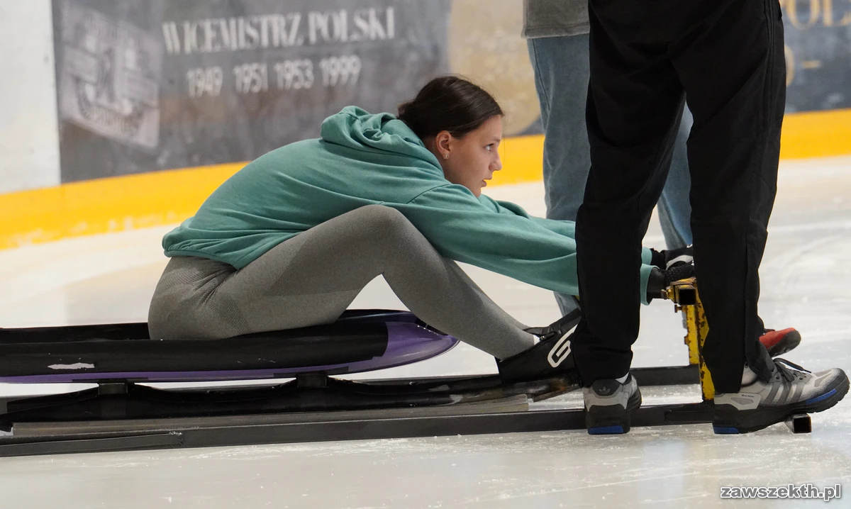 trening saneczkarskiej kadry juniorów młodszych