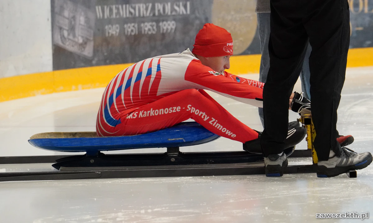 trening saneczkarskiej kadry juniorów młodszych