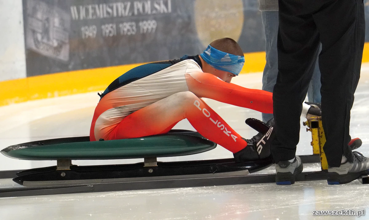 trening saneczkarskiej kadry juniorów młodszych
