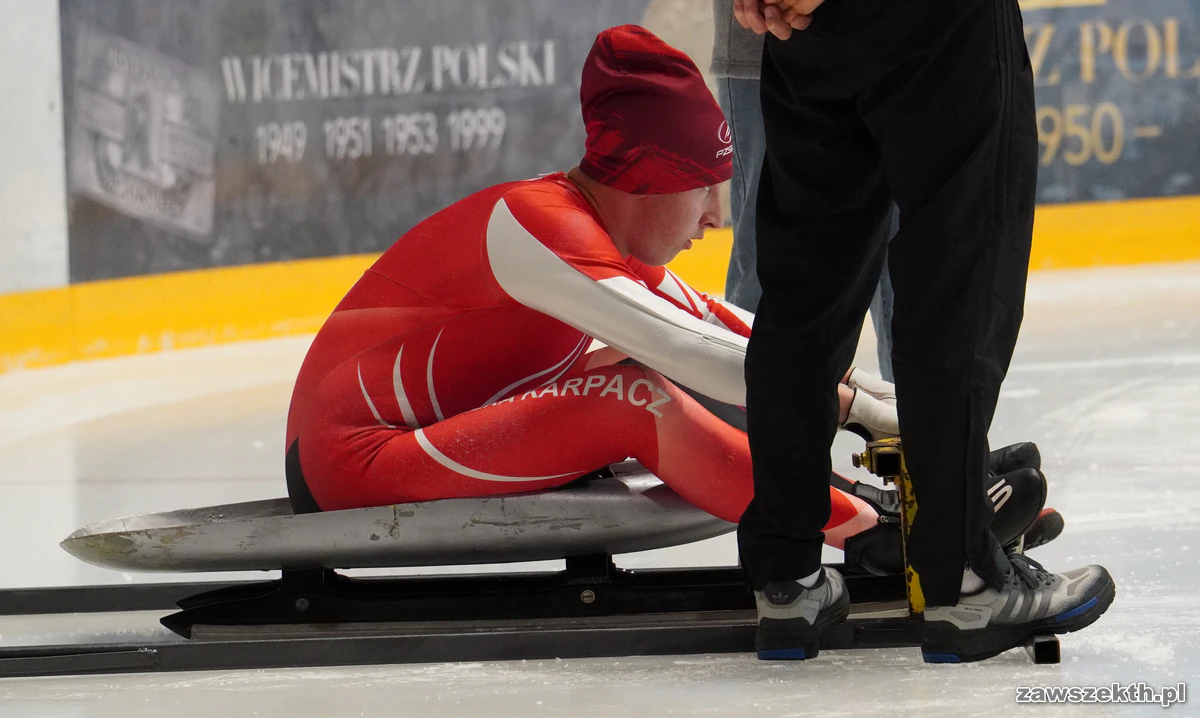 trening saneczkarskiej kadry juniorów młodszych