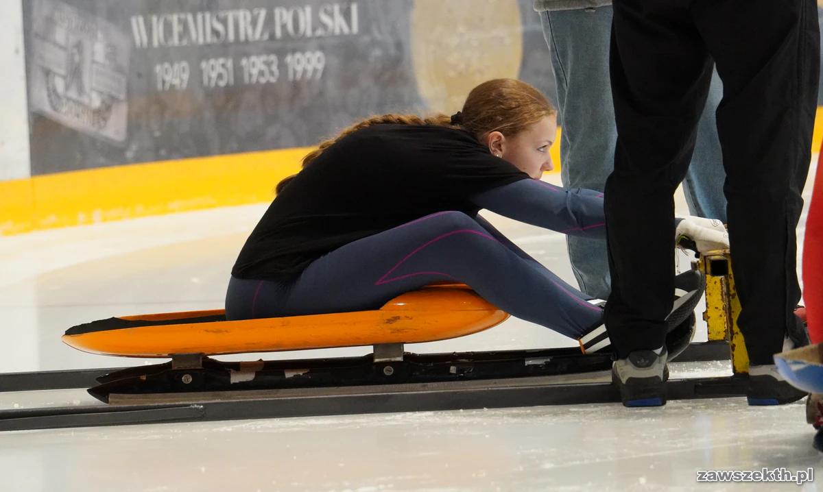 trening saneczkarskiej kadry juniorów młodszych