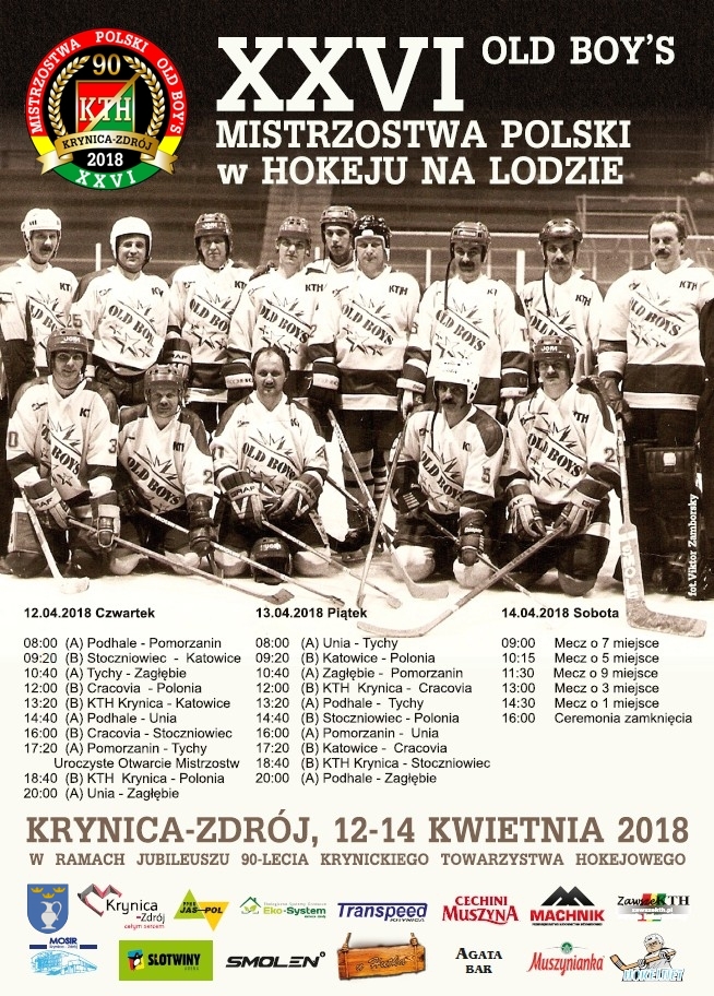26 Mistrzostwa Polski Oldbojw - plakat