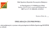 deklaracja